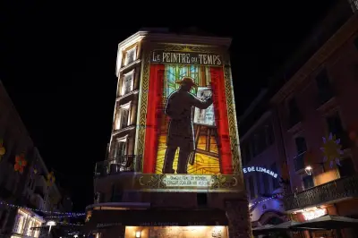 Mapping vidéo : le patrimoine de Hyères prend vie au Portalet