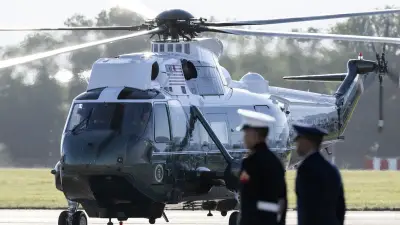 Marine One de Trump évite de justesse une collision avec un avion de ligne