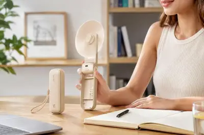 Mini ventilateur Aecooly à 15,99 € sur Amazon pour la canicule