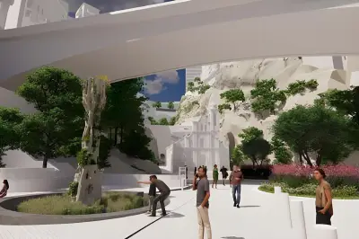 Monaco : le vallon et la place Sainte-Dévote métamorphosés par la renaturation