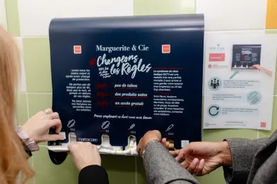 Monarègles : des protections gratuites dans les toilettes de Monaco