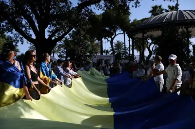 Nice : les Ukrainiens célèbrent les 35 ans de l'indépendance