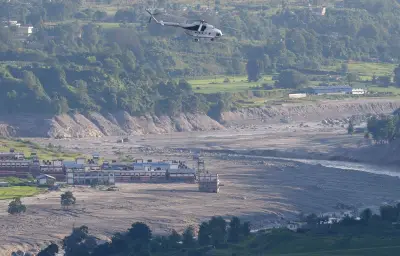 Népal: menace d'une retenue d'eau en surplomb sur les secours