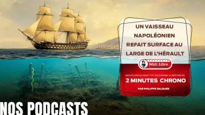 Épave napoléonienne découverte au large de l'Hérault