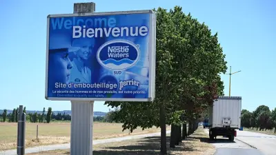 Perrier : inquiétude des salariés face à la création de Peranel