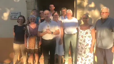 Père Pierre Khanh quitte la paroisse Duchaux et dit au revoir aux fidèles