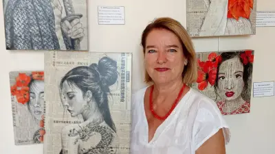 Quatre artistes exposent à la mairie de Crillon-le-Brave