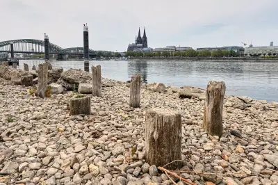Rhin à bas niveau : l'économie allemande affectée
