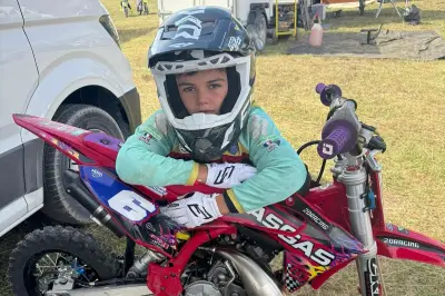 Roméo Cibien, 8 ans, rêve de motocross freestyle et cherche sponsors