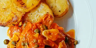 Rouget poêlé, sauce aux câpres : la recette de Jesse Jenkins