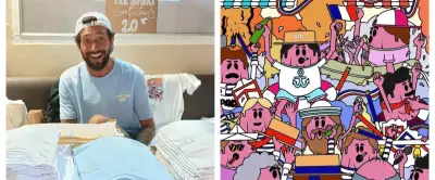Saint-Louis à Sète : des t-shirts en hommage aux speakers des joutes