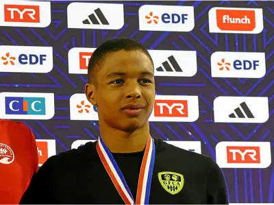 Sauveur Cristofini, 16 ans, nouveau phénomène de la natation française