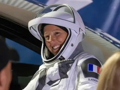 Sophie Adenot, première Française à flotter dans l'espace