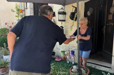 Séranon : les restes de la fête patronale aux plus isolés