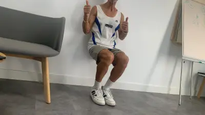 Sète : Lulu Berenguer bat son record de la chaise avec 41 minutes