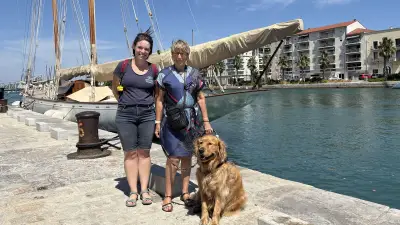 À Sète, Uky le chien guide change le quotidien de Françoise, malvoyante