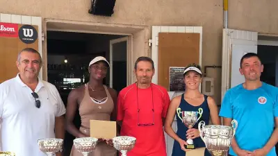 Tennis : les six lauréats du tournoi de la Feria de Béziers couronnés