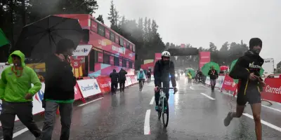 Tour d'Espagne : 3e étape annulée après un déluge de grêle
