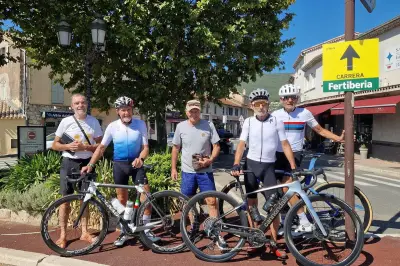 Vuelta à Châteauneuf-Grasse : des cyclistes amateurs vivent un moment unique