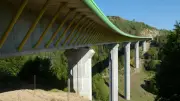A75 : chantier du viaduc du Piou, circulation modifiée en Lozère