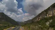 A75 fermée après un incendie de voiture près du tunnel de l'Escalette