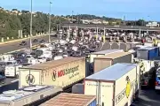 A8 après Antibes : énorme bouchon jusqu'à Mandelieu après un accident