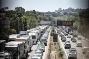 A8 : énorme bouchon entre Antibes et Nice ce vendredi