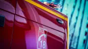 Accident D161 Collorgues : voiture contre poids lourd, blessé léger
