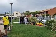 Accident de parachute ascensionnel à Saint-Cyr : père et fille blessés