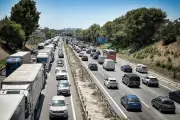 Accident sur l'A8 vers l'Italie : 40 minutes de trajet en plus