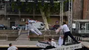 Agde : les sapeurs-pompiers à l'honneur lors d'un tournoi de joutes