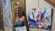Aurore Lyon expose au domaine La Yole à Vendres