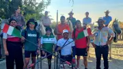 Aviron : l'équipe paralympique mexicaine s'entraîne en Camargue