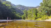 Baignade de nouveau autorisée à Millau après analyses conformes