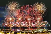Cannes : le feu d'artifice tchèque reporté à mercredi à cause de la houle