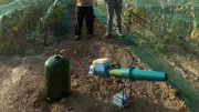 Canons effaroucheurs pour protéger les récoltes à Saint-Bauzille
