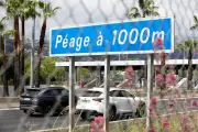 Carambolage sur l'A8 à Nice : fort ralentissement après le péage