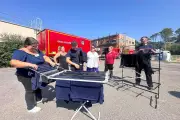 Carcès : un collège ouvert pour les pompiers face au feu