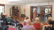 Chansons et flamenco à l'Ehpad de Moussac