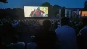Cinéma en plein air au jardin des Frères à Poussan le 21 août