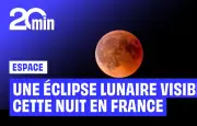 Éclipse lunaire partielle : comment l'observer en France cette nuit