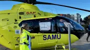 Collision voiture-vélo à Calvisson : cycliste évacué par hélicoptère
