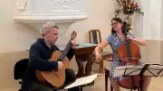 Concert d'exception de Florence Petit et Elias Sibley au temple de Cardet