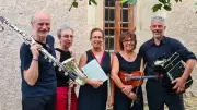 Concert du quintet Impromptu à Camplong ce jeudi