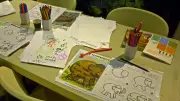 Deuxième atelier famille au musée de préhistoire de Saint-Pons