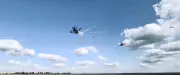 Drone Spider ukrainien : un filet pour capturer les drones ennemis