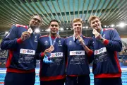 Euro de natation : les Bleus se rassurent avec des médailles, portés par le public