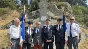 Fabrèges : hommage aux maquisards Yves Desseaux et Léon Marques