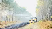 Feux en Gironde et Landes : des pompiers du Gard témoignent