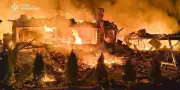 Frappes russes sur Kiev : quatre morts et des dégâts